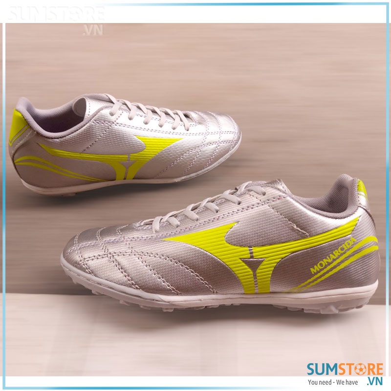 Giày Đá Banh Zatta Xspeed 22 Bạc - Giày Đá Bóng TF Nam Nữ Đã Khâu Full Đế