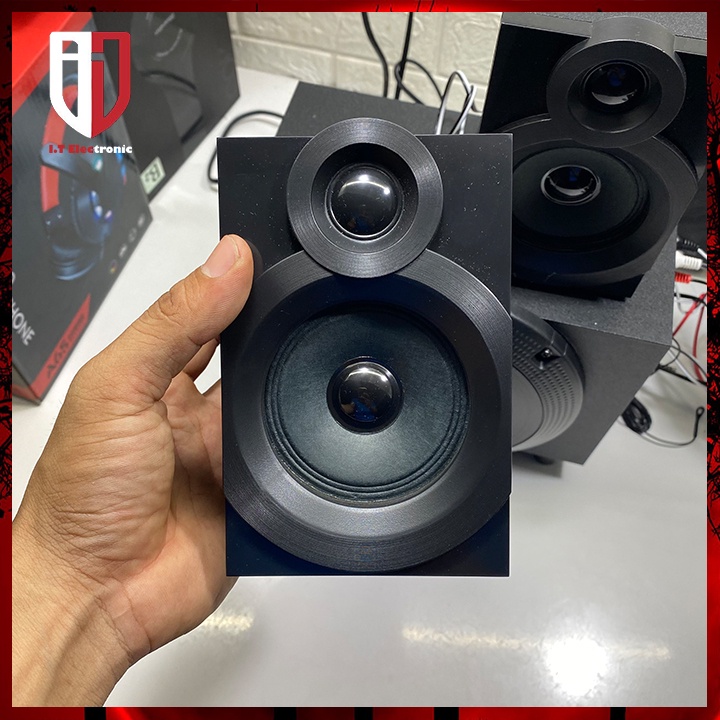 Loa máy tính laptop bluetooth để bàn chính hãng 2.1 BOSSTON T3700 có remote