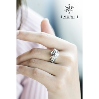 Nhẫn vương miện bạc