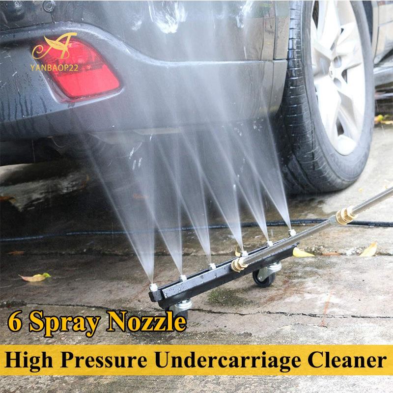 Bộ Dụng Cụ Vệ Sinh Gầm Xe Hơi Áp Suất Cao 4000 PSI Kèm 6 Vòi Tiện Lợi