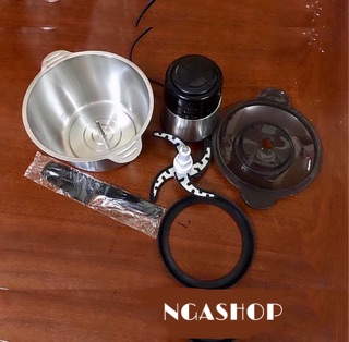 MÁY XAY THỊT ĐA NĂNG RANBEM CỐI INOX