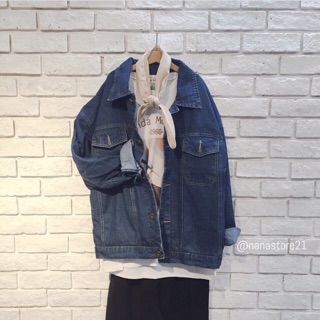 Áo bò khoác denim