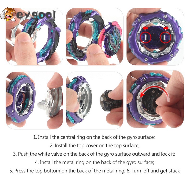 Bộ Đồ Chơi Con Quay Beyblade B-186-01 Roar Bahamut Giga Moment-10 B-184 Cho Bé Trai