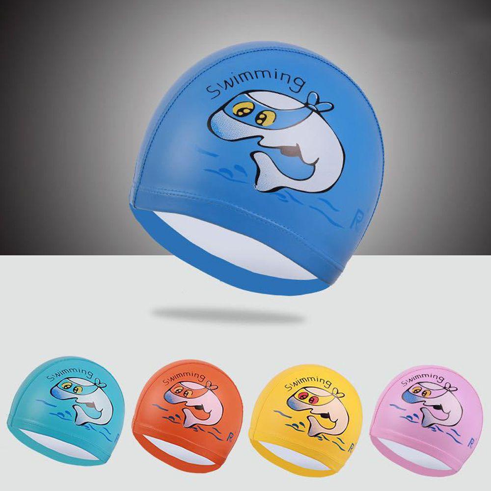 Mũ Bơi Bảo Vệ Tai Chống Thấm Nước In Họa Tiết Động Vật 26Eddie Xinh Xắn Cho Bé
