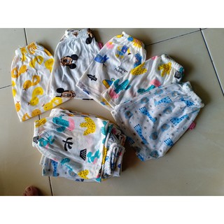 Combo 10 quần chục cotton giấy Quảng Châu