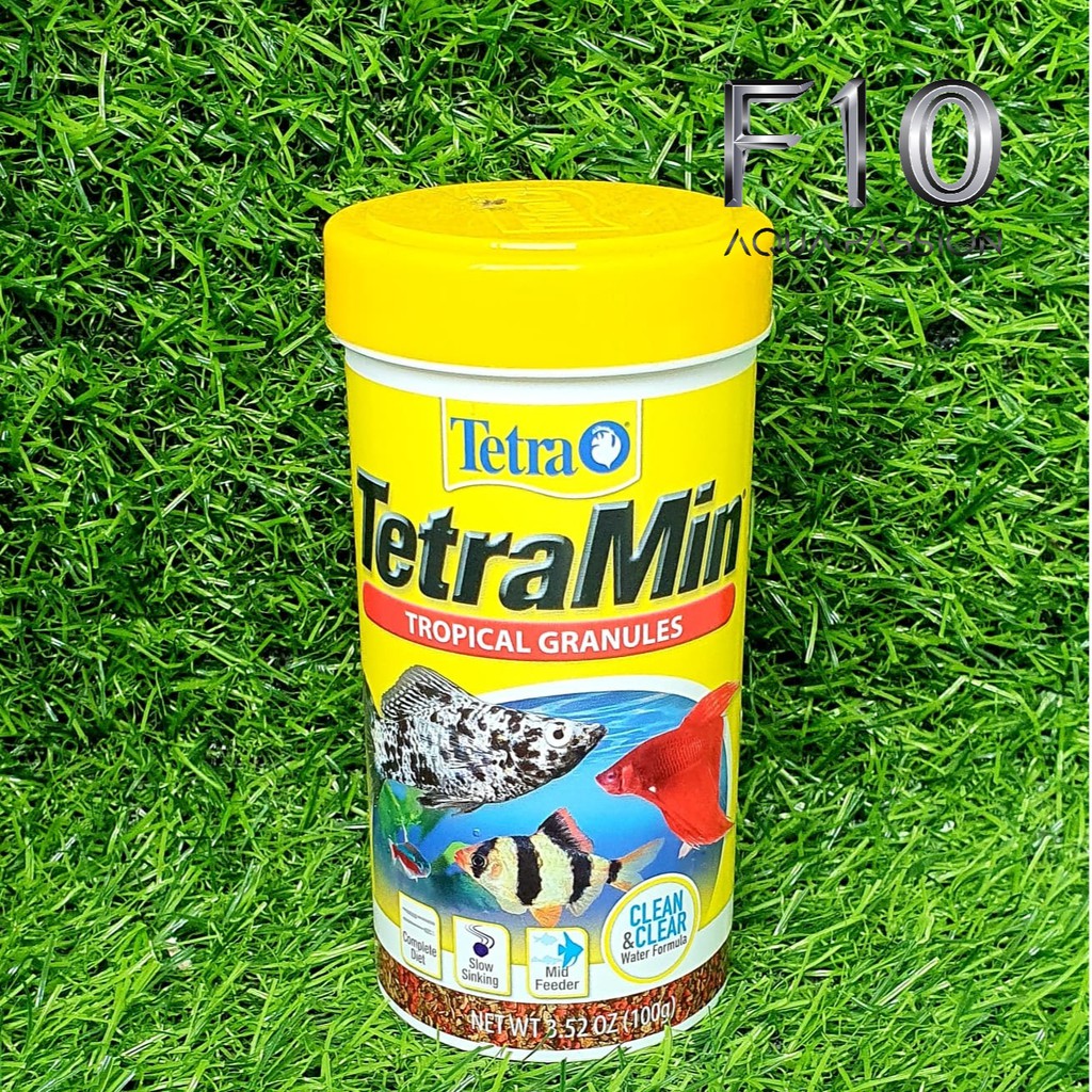 TetraMin - Thức ăn cao cấp cho cá đĩa, thần tiên dạng hạt - Hộp 100G