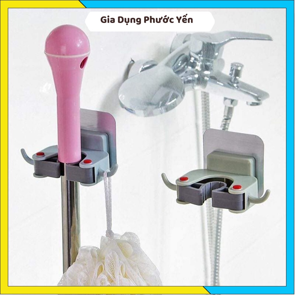 Móc treo chổi, treo vật dụng đa năng