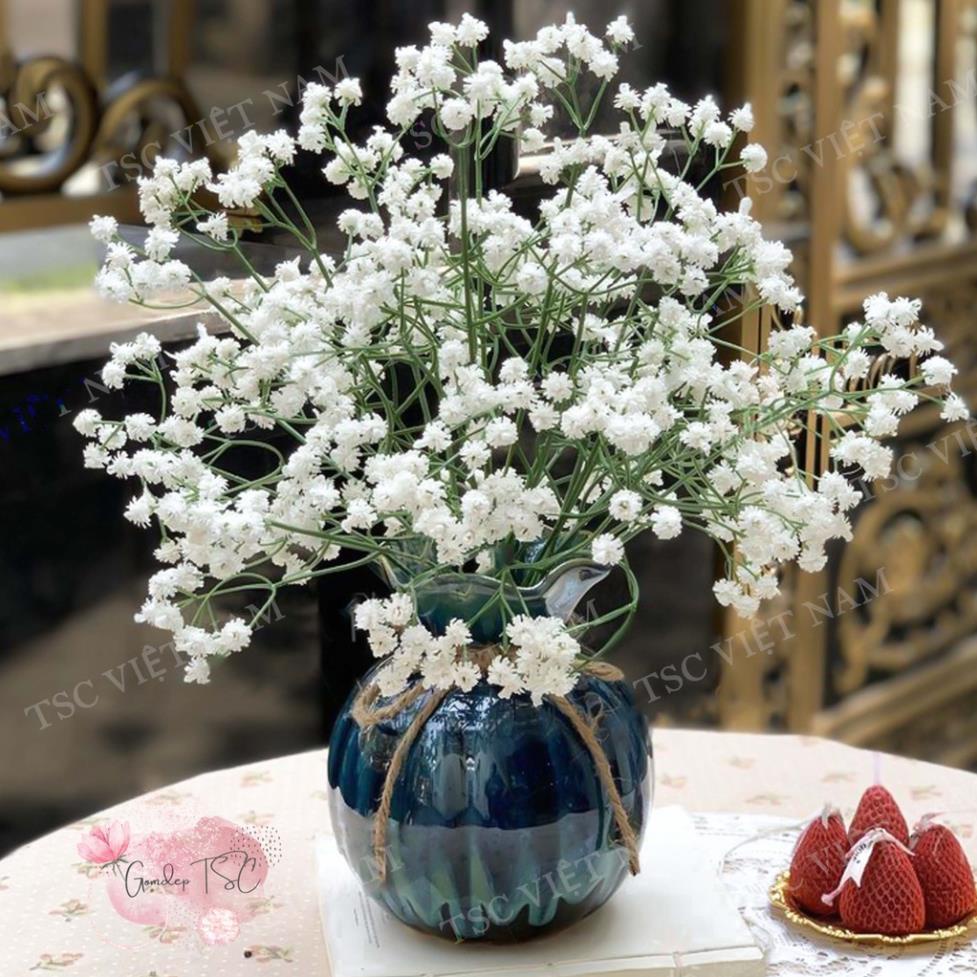 Bình hoa gốm sứ trang trí nhỏ đẹp - Lọ cắm hoa decor chụp ảnh - Bát Tràng