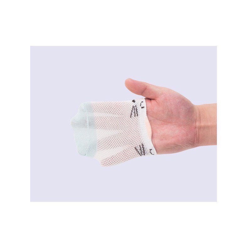 Bộ 5 Đôi Vớ, Tất Êm Chân Thấp Cổ Hình Mèo Cho Bé