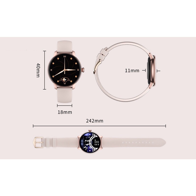 Đồng hồ thông minh Xiaomi Kieslect L11 Lady - Bản quốc tế bảo hành 12 tháng