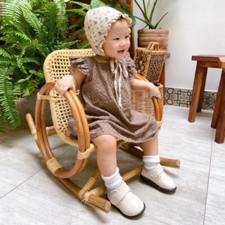 (Hàng xuất khẩu)Ghế mây lắc lư trẻ em.