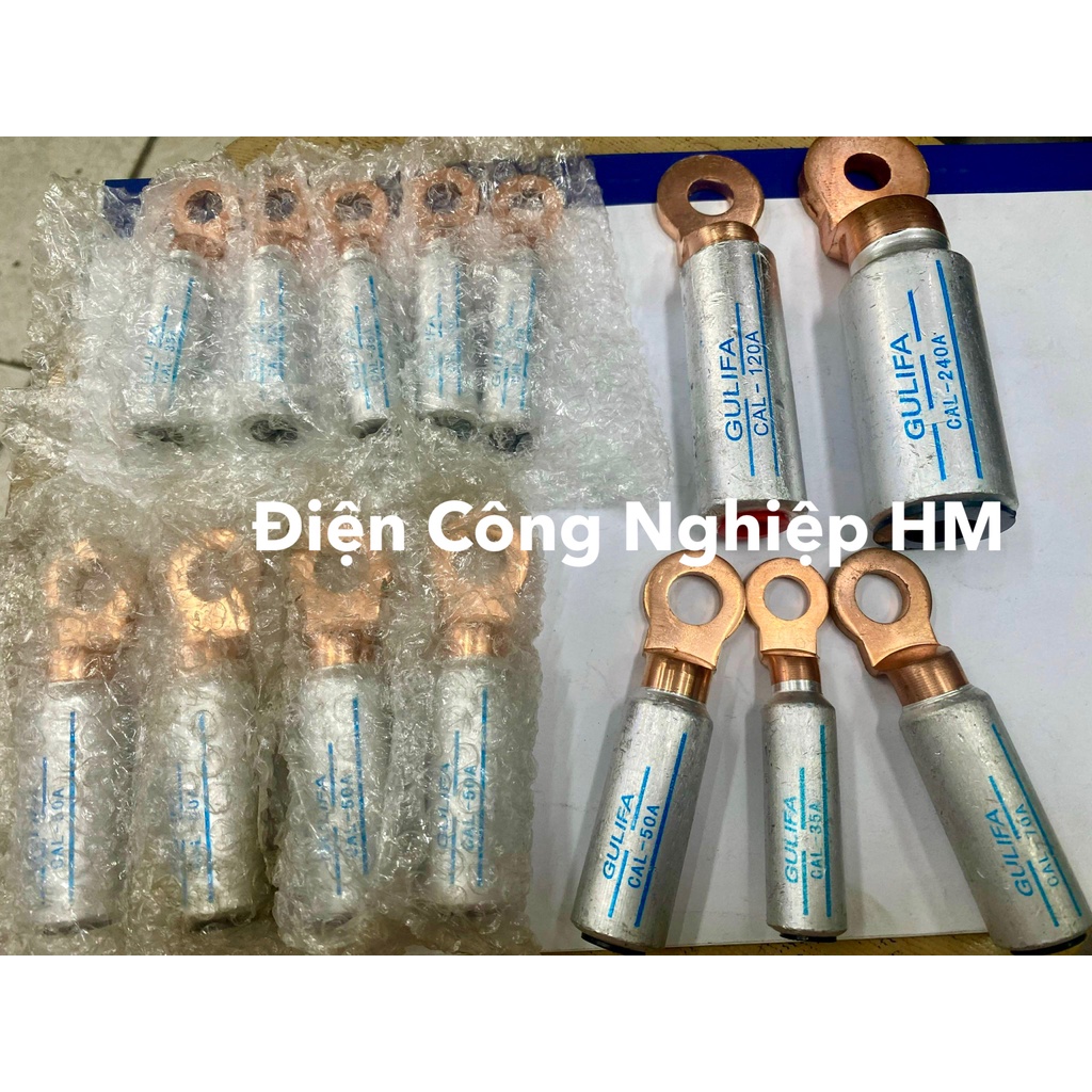Đầu Cos đồng nhôm Úc Gulifa các loại từ 16 đến 95