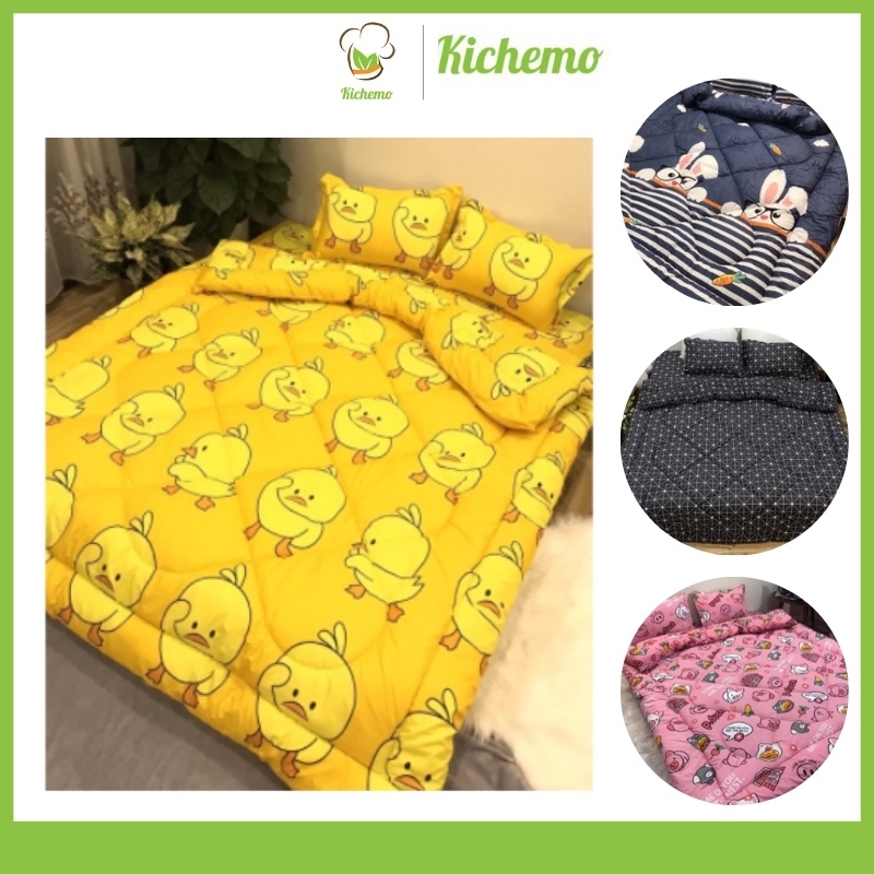 Chăn phao trần bông dày loại 1 bông hơi siêu nhẹ 1m8-2m cao cấp được chọn màu