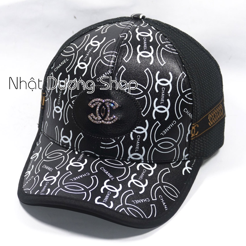 Nón kết xịn Cha.ne.nl  - Chất liệu vải kaki cao cấp phù hợp cho cả nam và nữ với logo chữ nổi bật