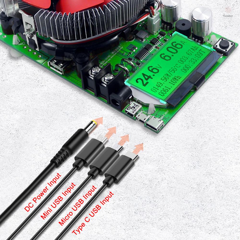 Bộ mạch tải giả test nguồn và pin hiển thị LCD 150W 200V 20A