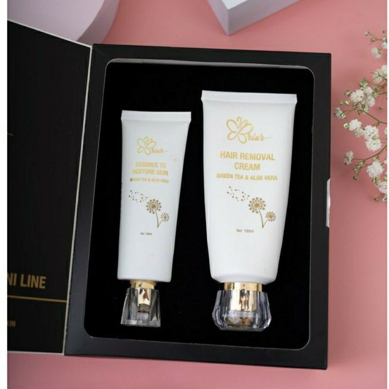 Combo Briar Triệt Tẩy Lông Serum Briar Bikini Tẩy Sạch Mọi Loại Lông Tay, Chân, Nách, Bẹn