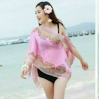 Khăn choàng, áo choàng đi biển, đi chơi, đi làm tạo kiểu siêu Hot