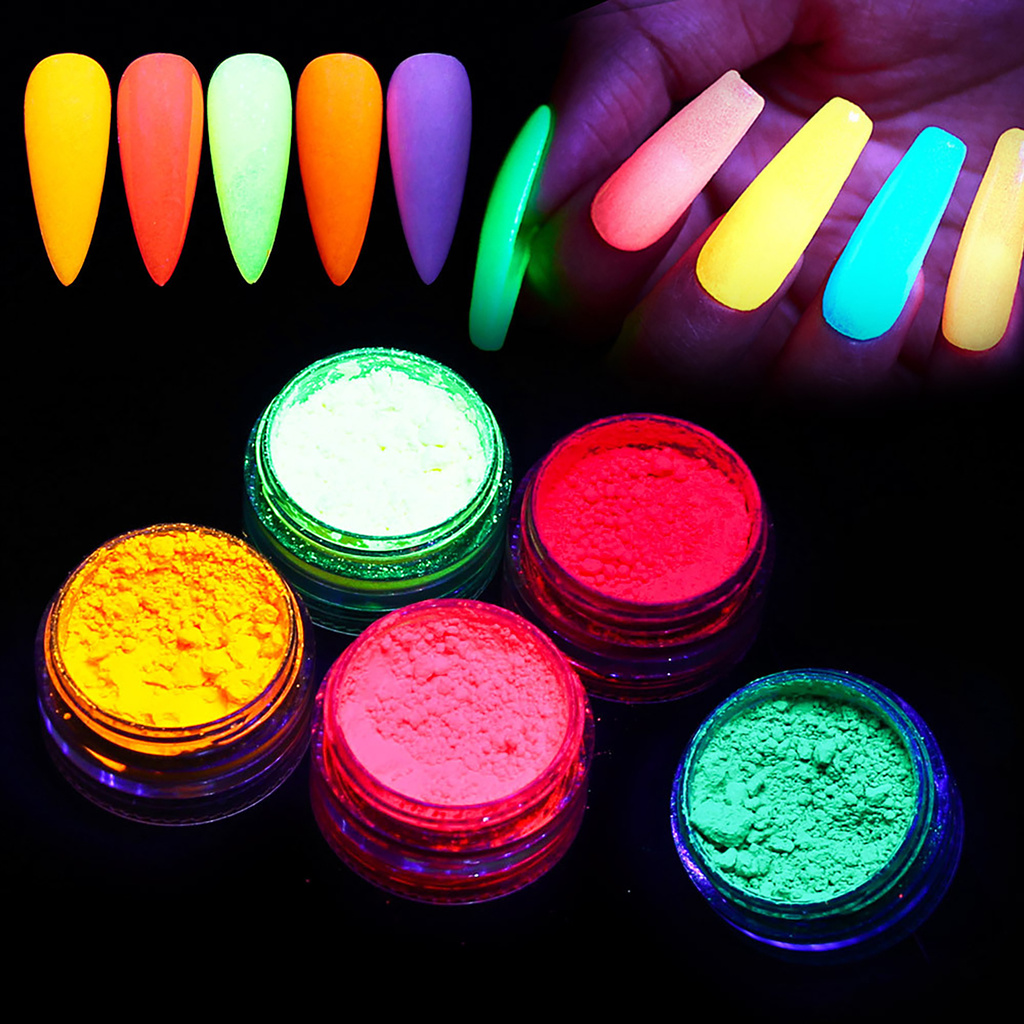 [Hàng mới về] Phấn Phủ Móng Tay Phát Quang Lâu Trôi Độc Đáo Cho Nữ