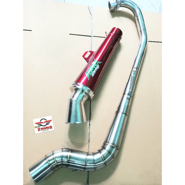 Pô KING DRAG cổ NLK gắn Exciter winer sonic raider satria gsx wave dream sirius jupiter axelo