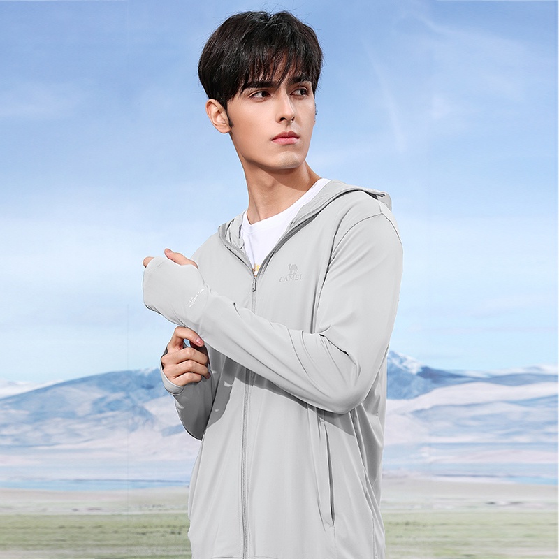 Áo khoác thể thao CAMEL chống tia cực tím thoáng khí tùy chọn màu sắc dành cho nam