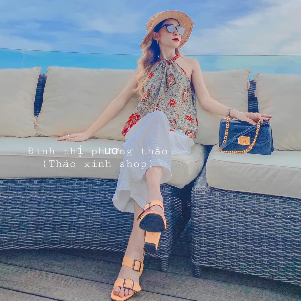 Sét Yếm Thổ Cẩm Đi Biển Họa Tiết Cực Hot | BigBuy360 - bigbuy360.vn