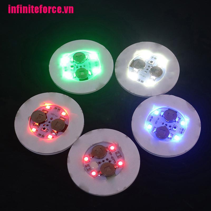 Miếng lót trang trí bình nước mini có đèn led độc đáo sáng tạo