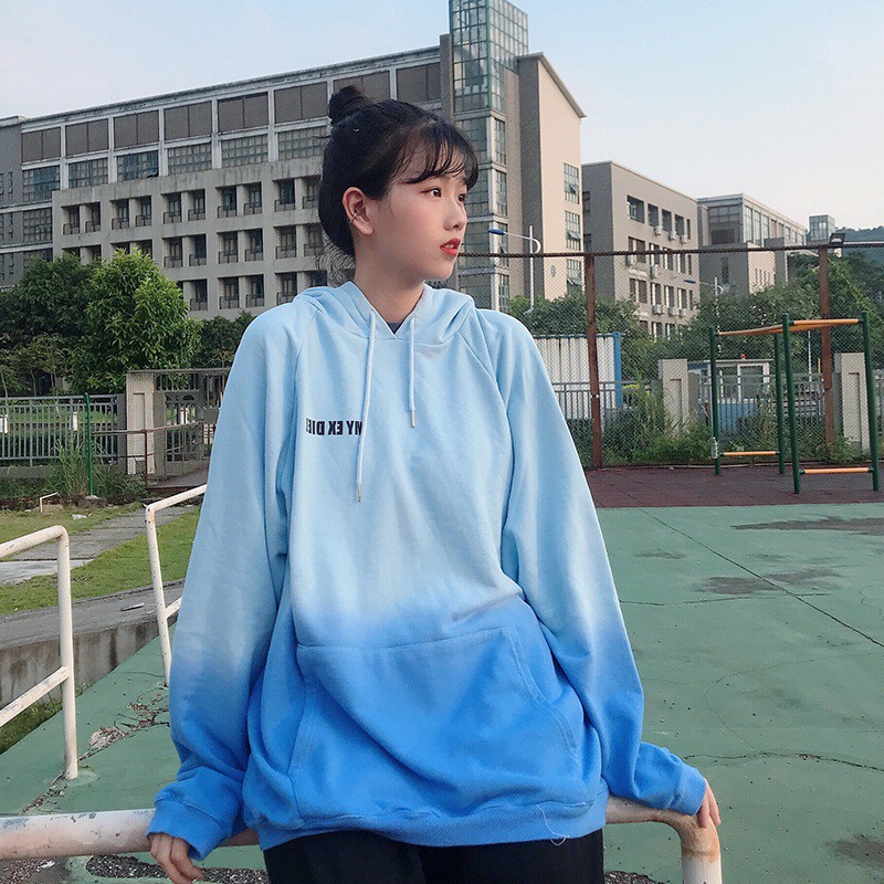 (ORDER) Áo hoodie ombre (ẢNH THẬT Ở CUỐI) | BigBuy360 - bigbuy360.vn
