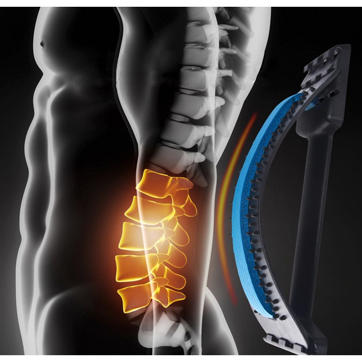 Khung nắn chỉnh cột sống - Massaege lưng diện chuẩn - hỗ trợ điều trị thoát vị đĩa đệm