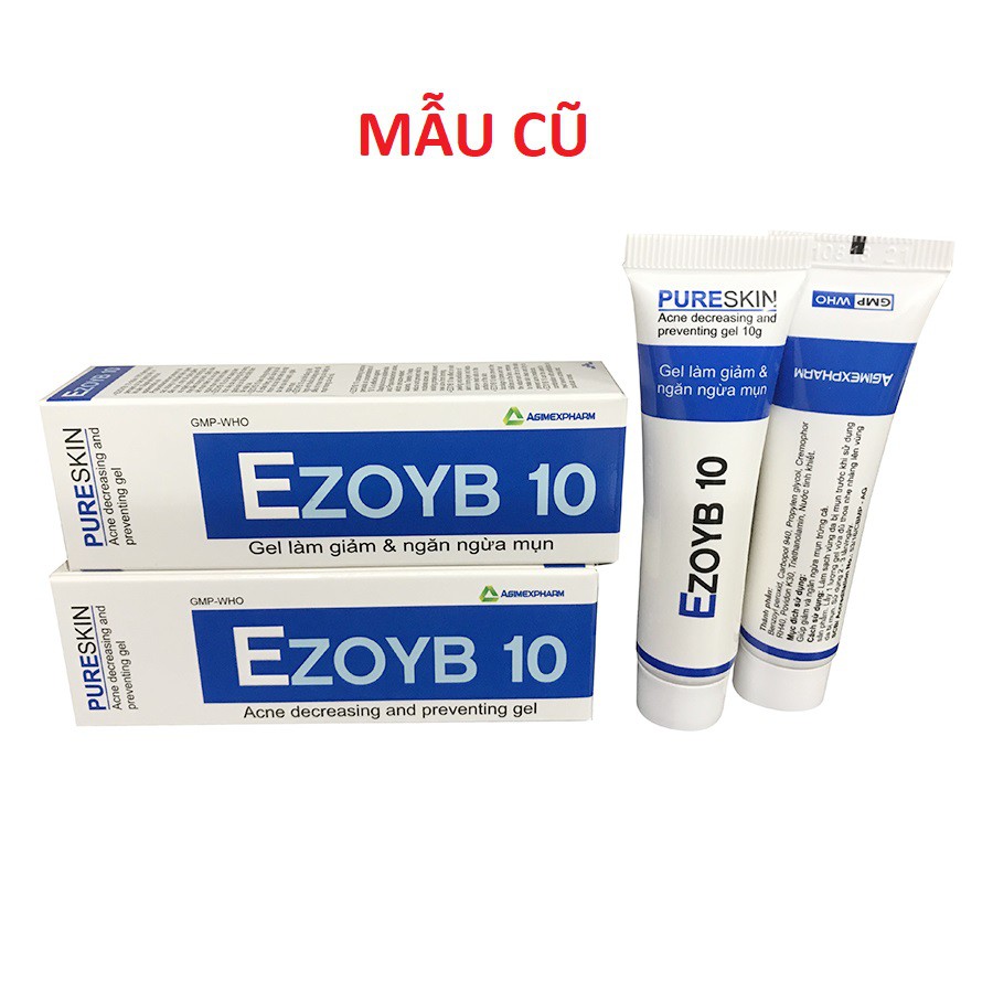 EZOYB 5-10 - Gel làm giảm và ngăn ngừa mụn Benzoyl peroxide 5%, 10% | BigBuy360 - bigbuy360.vn
