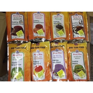 Bột plan/ flan/ pudding dou xian loại ngon trứng / khoai môn / sôcla / sữa