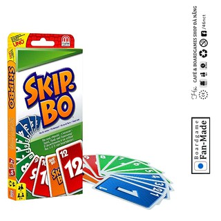 Trò chơi skipbo - hậu duệ của uno - xếp số