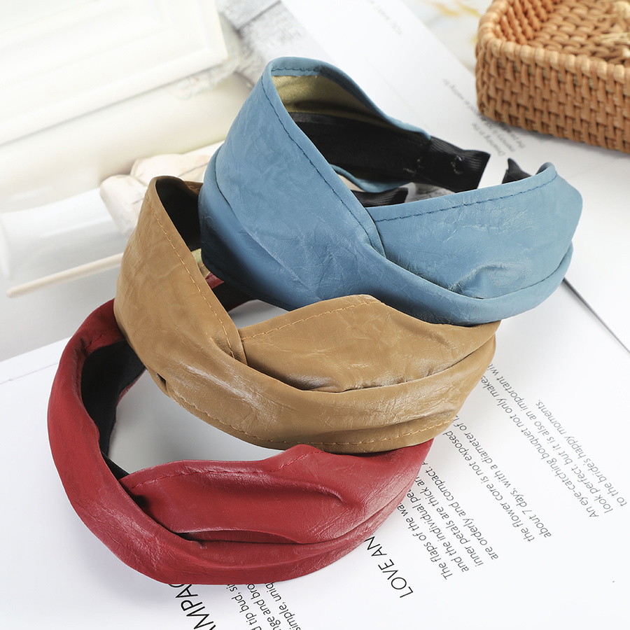 Cài tóc vải quấn chéo thời trang Hàn