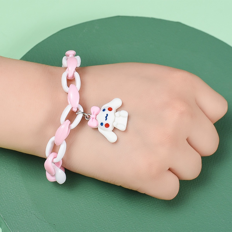 Vòng Tay/Vòng Tay/Vòng Tay Mặt Thiết Kế Hình Cún Hoạt Hình Dễ Thương Sáng Tạo Phong Cách Nhật Bản Thích Hợp Làm Quà Tặng Tốt Nghiệp