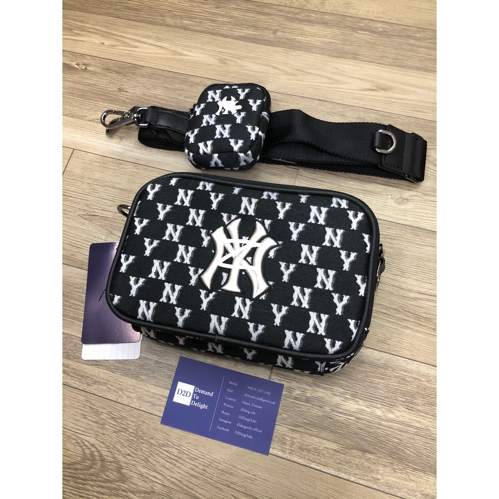 Túi Đeo Chéo M.L.B Bản To và Mini Monogram Crossbag NY Yankees Season 2022