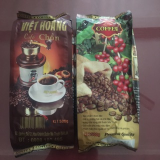 CÀ PHÊ CHỒN VIỆT HOÀNG gói 500g [ nước đậm]