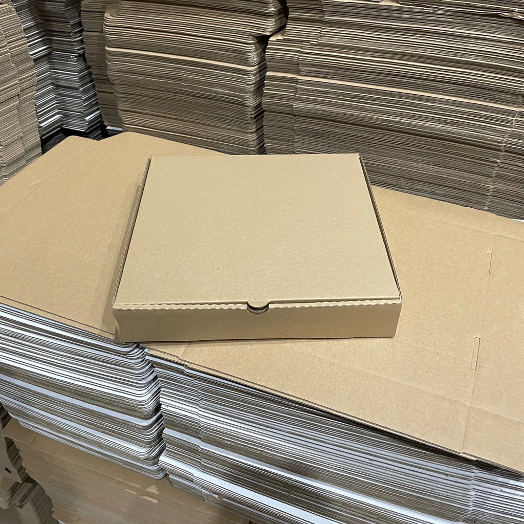 COMBO 20 Hộp carton đựng bánh pizza size 18x18x4cm