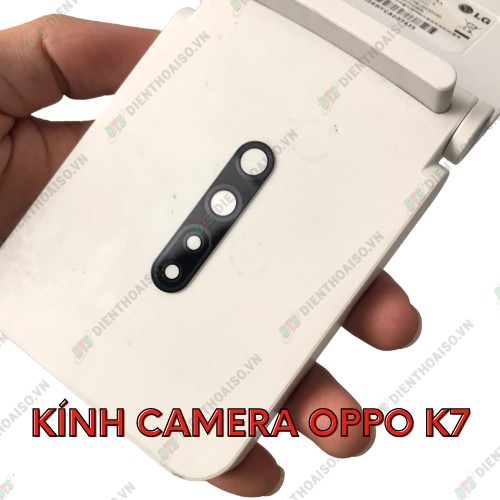 Kính camera oppo k7 kèm keo dán