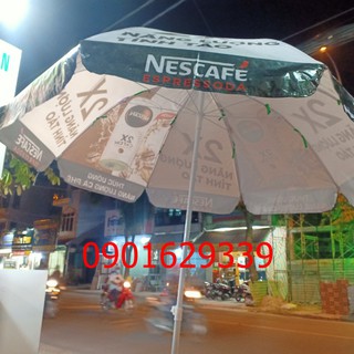 Ô DÙ CAO 2M5 RỘNG 2M4 HÀNG QUẢNG CÁO TỪ CÁC HÃNG NƯỚC NGỌT(CHƯA BAO GỒM ĐẾ)