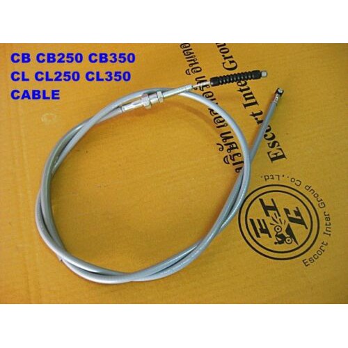 HONDA CB250 CB350 CL250 CL350 -- CÁP PHANH "TRƯỚC" / / TRƯỚC "Xám"