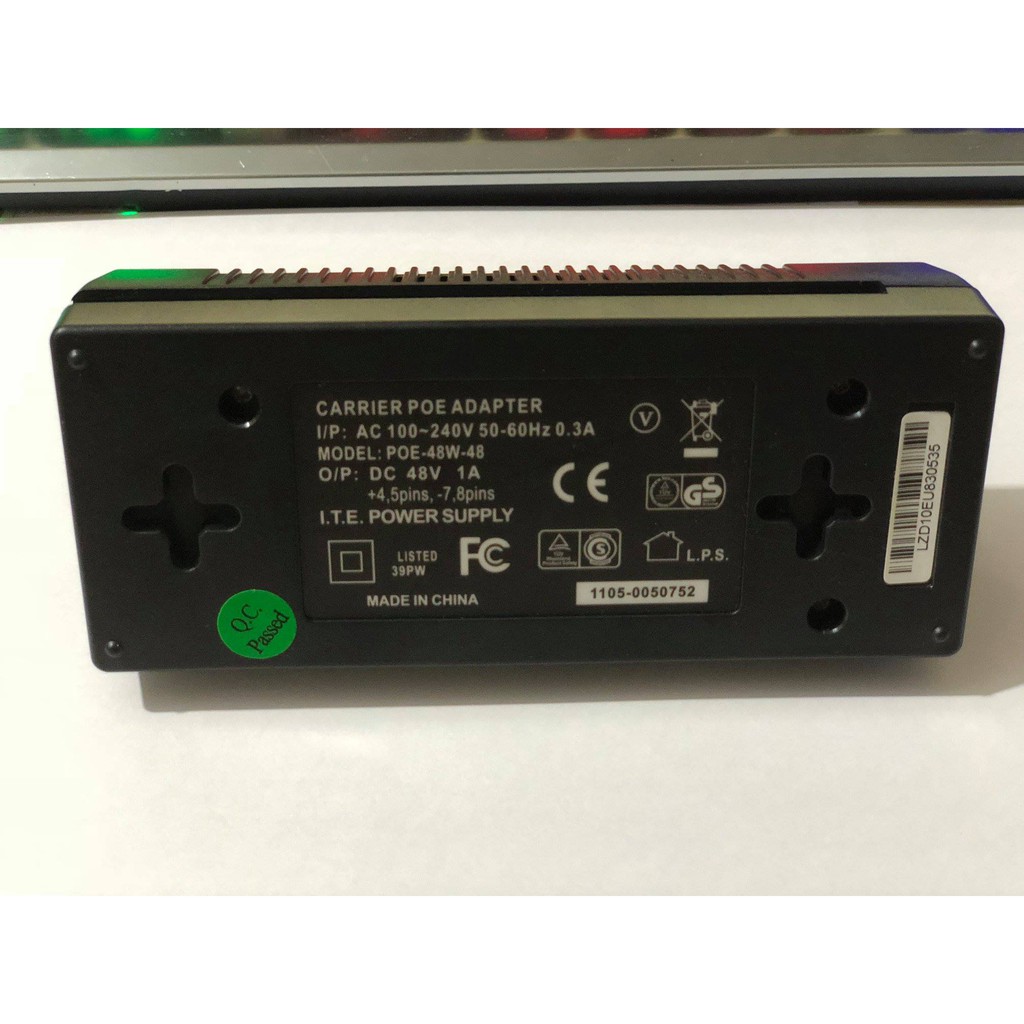 ADAPTER NGUỒN POE 48V 1A