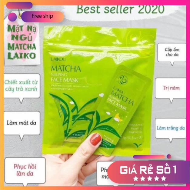 Mat na bin ngu tra xanh 30goi