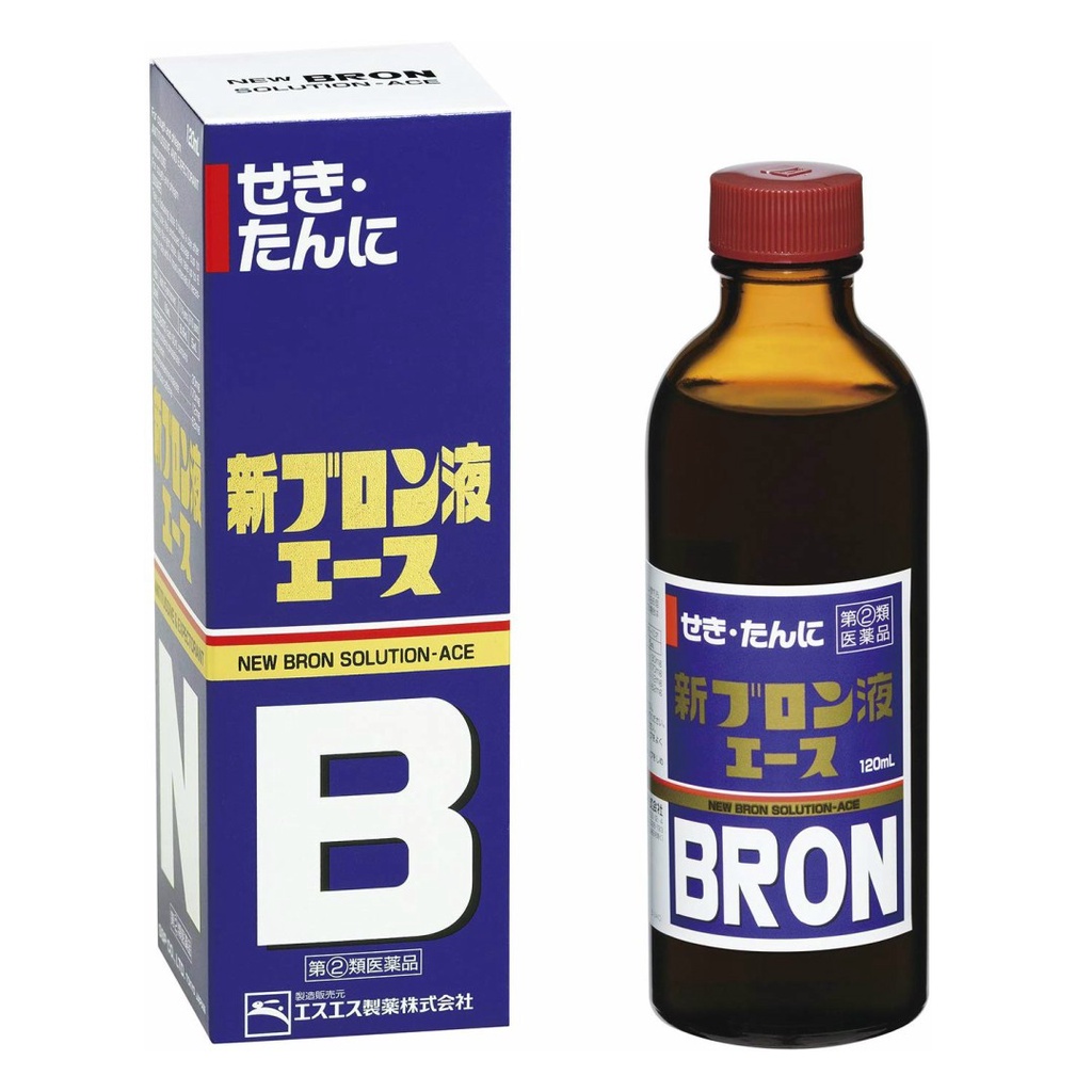 Siro ho New Bron Solution Ace 120ml nội địa Nhật | 4987300046005 | Kan shop hàng Nhật