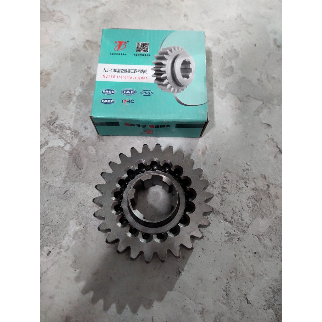 Bánh răng 26R 6 then NJ130 số phụ Gi đê