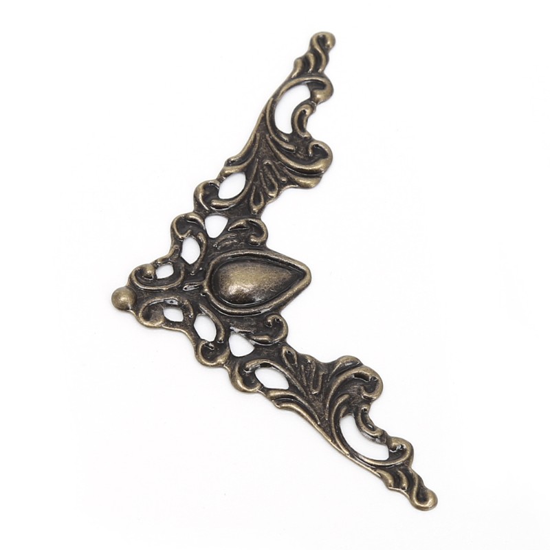 Set 30 phụ kiện nẹp góc bằng kim loại dùng trang trí tập ảnh/sổ tay