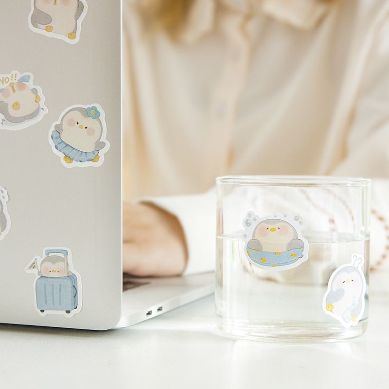 Set 45 hình dán hộp sticker trang trí