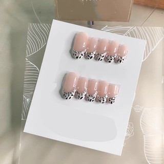 Móng giả hoạ tiết cute 🍊🍊🍊 Nail xinh A206