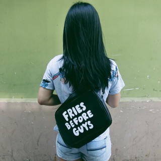 Fries before guys