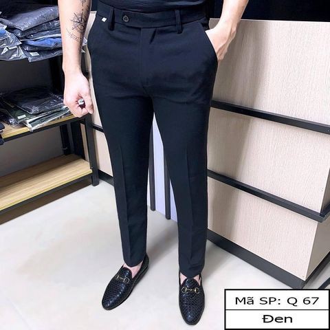 Quần âu nam, Phong cách Hàn Quốc, From Slimfit chuẩn đẹp, Co giãn nhẹ với chất vải Vinteck