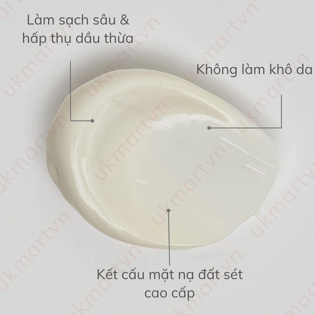 Mặt Nạ Đất Sét Trắng The Inkey List Kaolin Clay Mask 50 ml