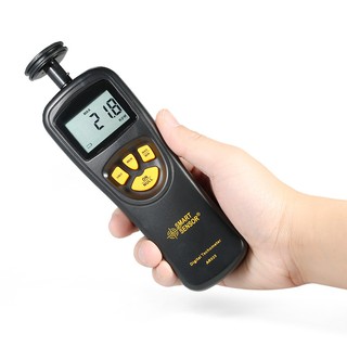 Máy đo tốc độ gốc kỹ thuật số màn hình LCD Smart Sensor kèm phụ kiện